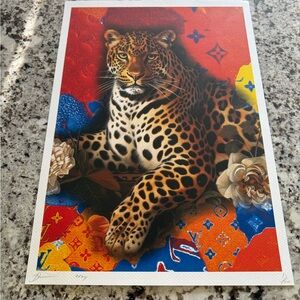 DEATH NYC LV Leopard Art